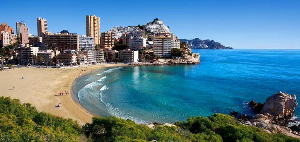 Apartamento Veremar, Zona Tranquila, Con Piscina, Jardines, Soleado Y Cerca De La Playa De La Cala, Para Disfrutar El Mediterraneo ビリャホヨサ エクステリア 写真