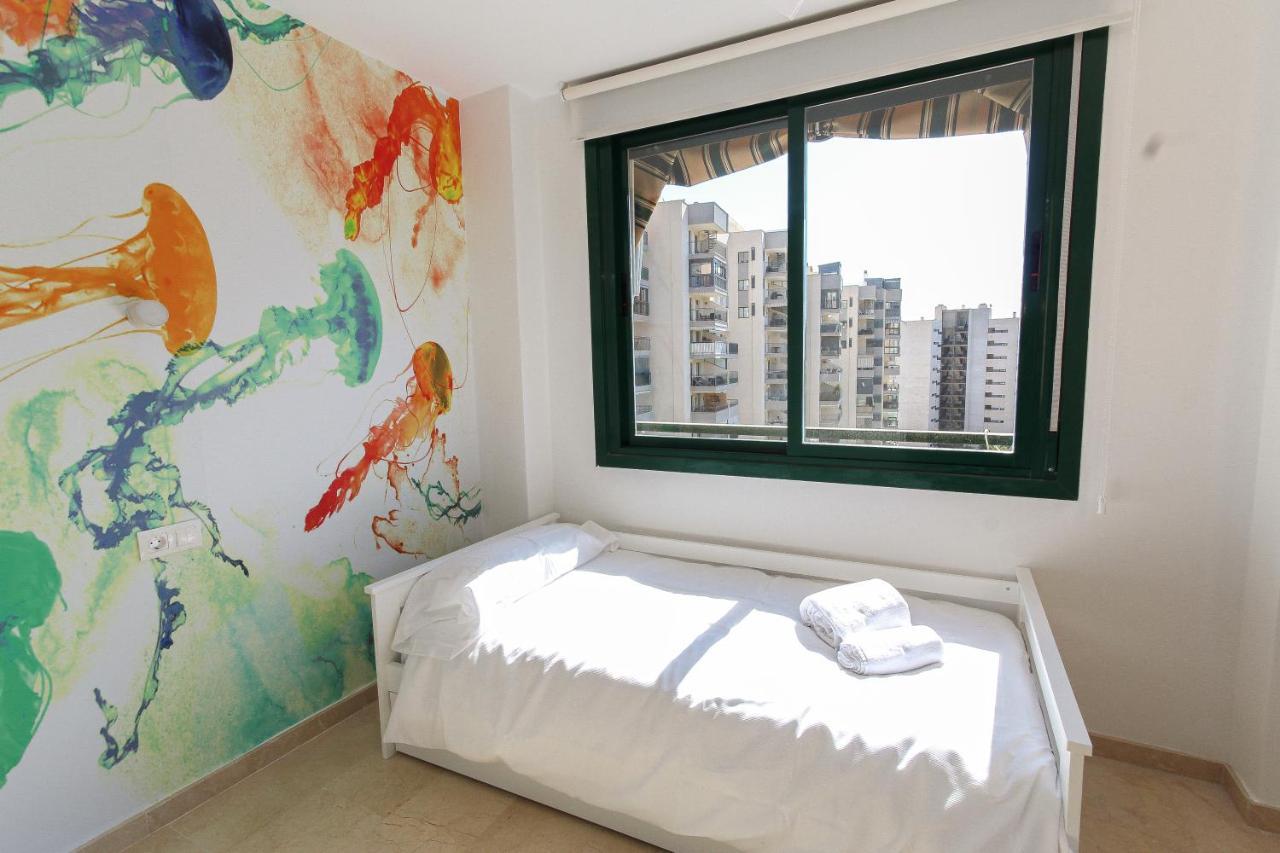 Apartamento Veremar, Zona Tranquila, Con Piscina, Jardines, Soleado Y Cerca De La Playa De La Cala, Para Disfrutar El Mediterraneo ビリャホヨサ エクステリア 写真